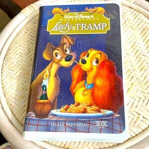 WALT DISNEY MASTERPIECE LADY and the TRAMP VHS 4573 THX Certified
